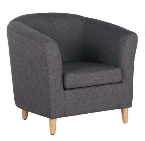 Single seater fabric deals sofa