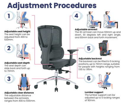 M86 Mesh Office Chair