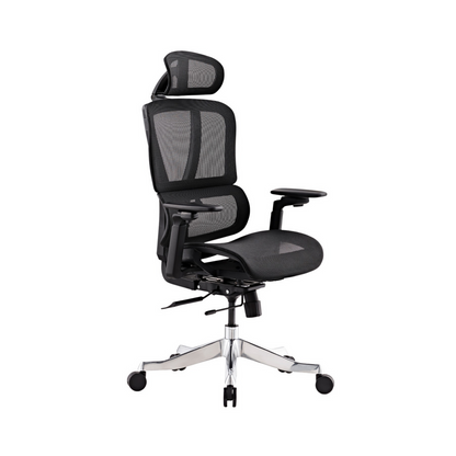 4 in 1 Office Furniture Package (Partition/L-shaped Desk & Drawers/Ergonomic Chair) - for 2 pax