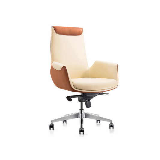 M8535 Imitation Leather Mid-back Executive Chair